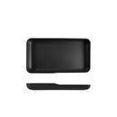 Black Copenhagen Melamine GN 1/3 Platter 32.5 x 17.6 x 3.5cm Per Case of 1