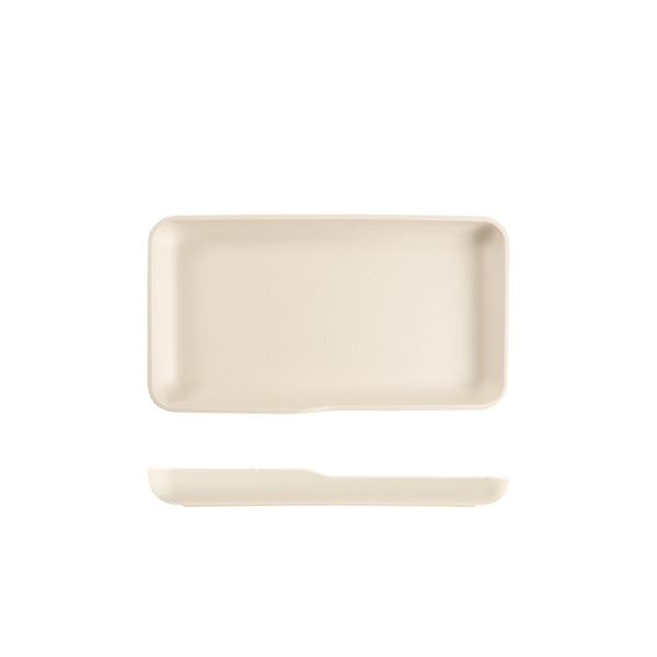 White Copenhagen Melamine GN 1/3 Platter 32.5 x 17.6 x 3.5cm Per Case of 1