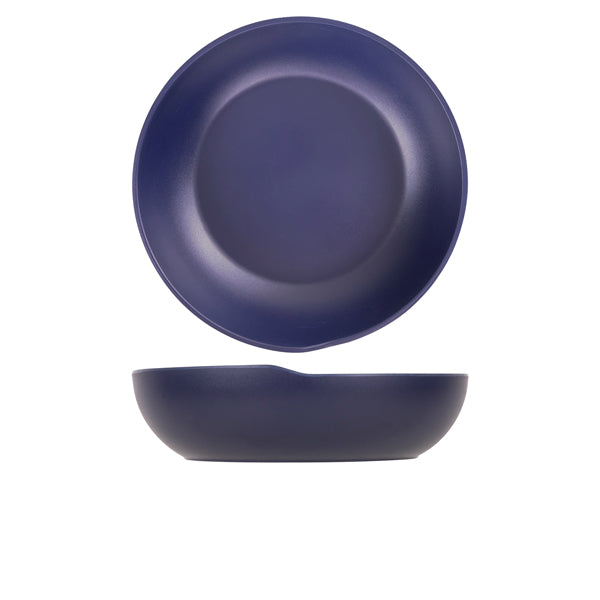 Denim Blue Copenhagen Melamine Bowl 28 x 7.5cm Per Case of 4