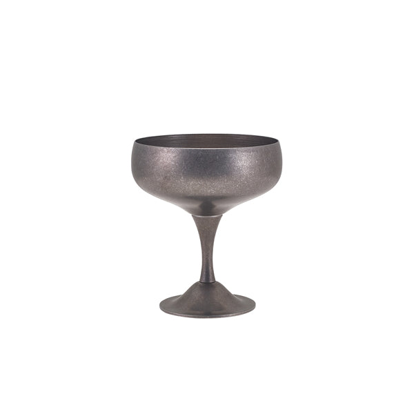 GenWare Vintage Steel Coupe Glass 22cl/ 7.7oz Per Case of 1