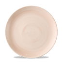 Stonecast Canvas Coral Evolve Coupe Plate 10.25" Box 12