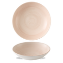 Stonecast Canvas Coral Evolve Coupe Bowl 9.75" Box 12