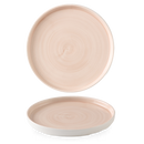 Stonecast Canvas Coral  Walled Plate 11" Box 6