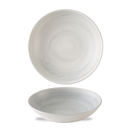 Stonecast Canvas Grey  Coupe Bowl 7.25" Box 12