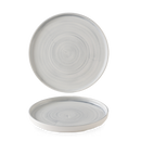 Stonecast Canvas Grey  Walled Plate 8.25" Box 6