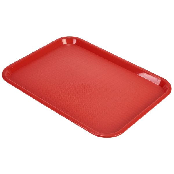 Fast Food Tray Red Medium pack of 1