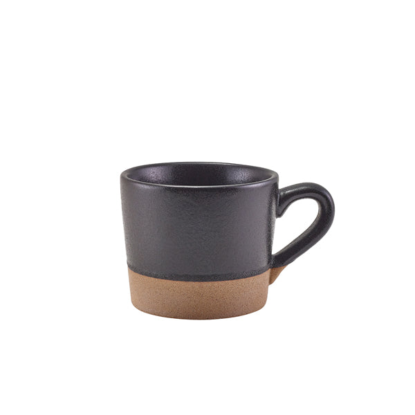 GenWare Kava Black Stoneware Coffee Cup 28.5cl/ 10oz Per Case of 6