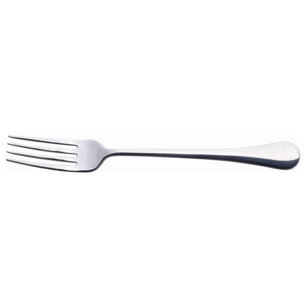 Genware Slim Dessert Fork 18/0 (Dozen) pack of 1