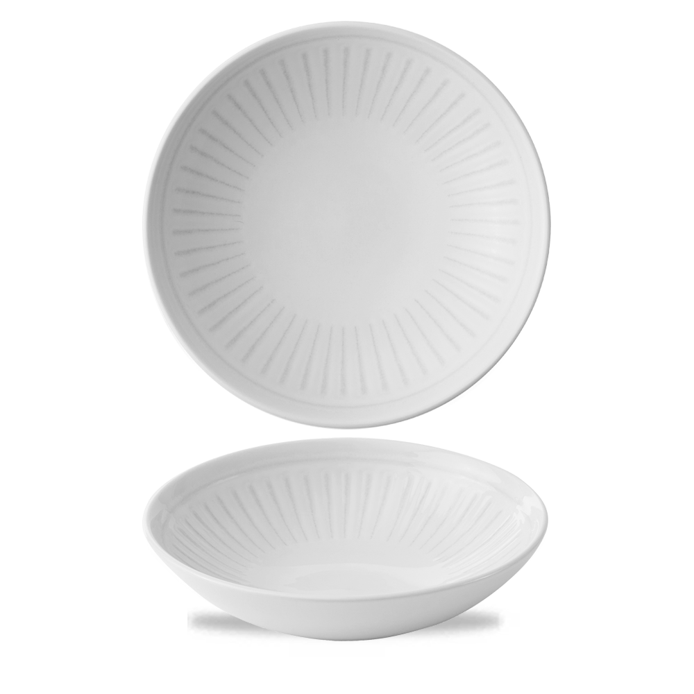 Era Grey  Coupe Bowl 7.25" Box 12