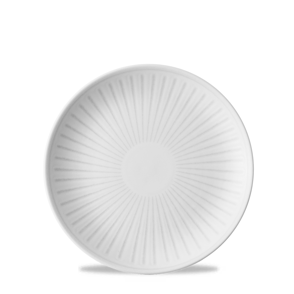 Era Grey Evolve Coupe Plate 6.5" Box 12