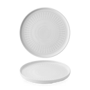 Era Grey  Walled Plate 8.25" Box 6