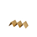 GenWare Gold Vintage Steel Fast Food Stand 2 Slot Per Case of 12