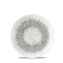 Studio Prints Fusion Grey Evolve Coupe Plate 6.5" Box 12