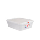 GenWare Clear Polypropylene Container GN1/2 100mm Per Case of 6