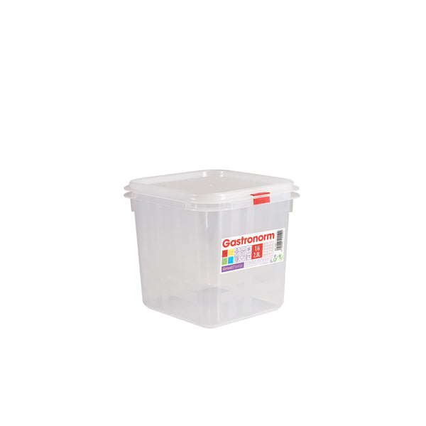 GenWare Clear Polypropylene Container GN1/6 150mm Per Case of 12