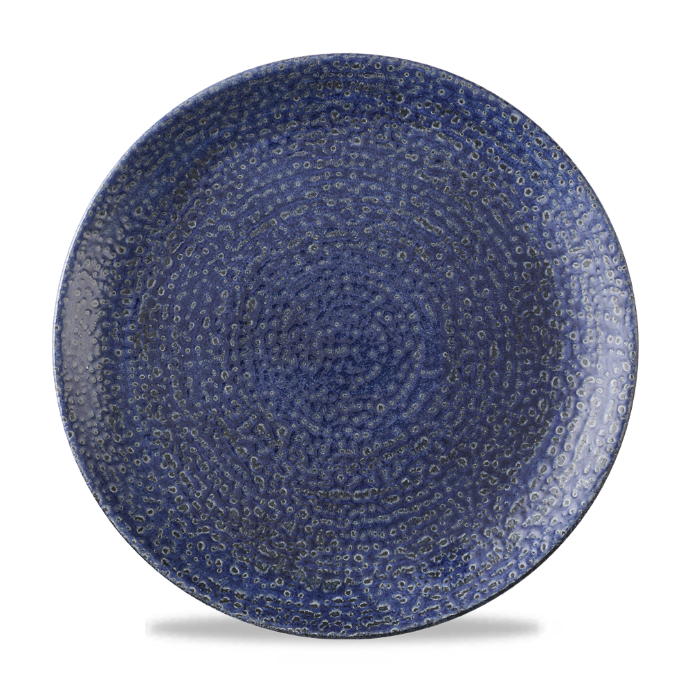 Homespun Chroma Twilight Evolve Coupe Plate 11.25" Box 12