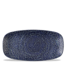 Homespun Chroma Twilight  Chefs Oblong Plate 11 3/4X6" Box 12