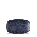 Homespun Chroma Twilight Oblong Chefs Plate 7 4/5 X  4 3/4" Box 12