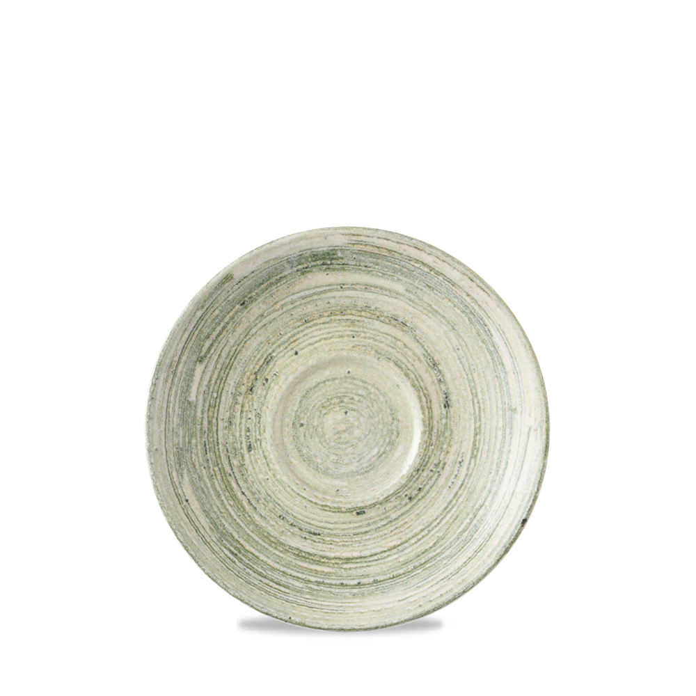 Elements Fern  Cappuccino Saucer 6.25" Box 12