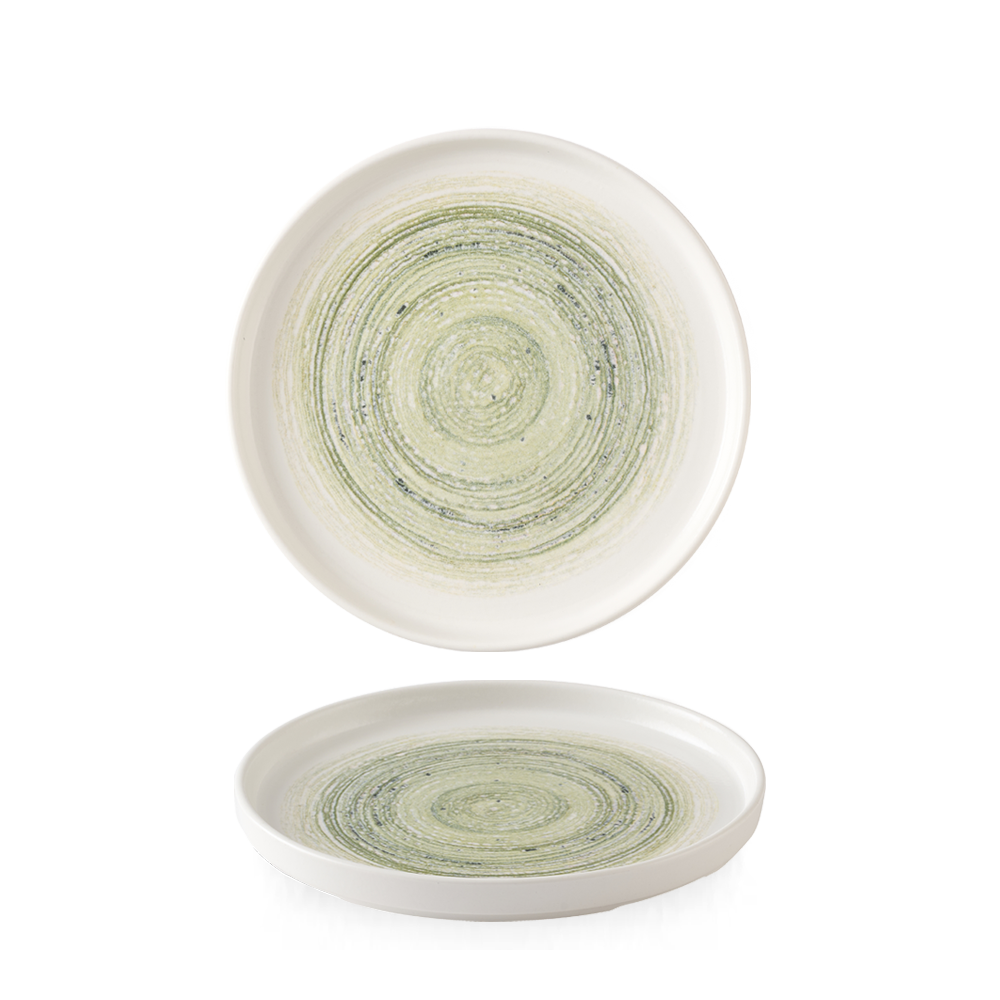 Elements Fern  Walled Plate 6.3" Box 6