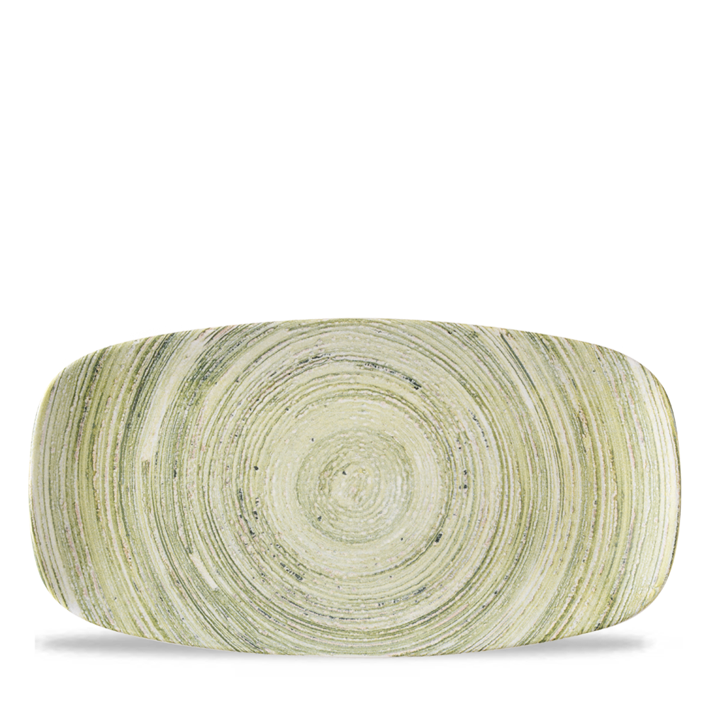Elements Fern  Chefs Oblong Plate 11 3/4X6" Box 12