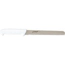 Genware 12'' Slicing Knife White (Serrated) pack of 1