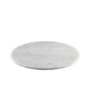 White Marble Platter 33cm Dia pack of 1