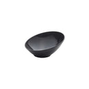 Black Melamine Slanted Buffet Bowl 21 x 20 x 10cm pack of 1