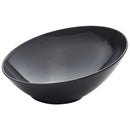 Black Melamine Slanted Buffet Bowl 30 x 29 x 13cm pack of 1