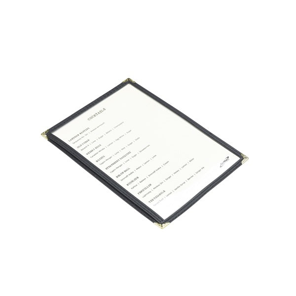 American Style Clear Menu Holder A5 pack of 1