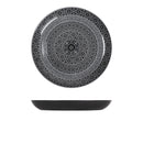 Black Marrakesh Melamine Bowl 38 x 4.5cm Per Case of 1