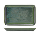 Terra Porcelain Aqua Green Rectangular Platter 30 x 20cm Per Case of 3