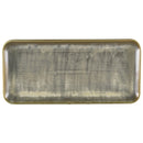 Terra Porcelain Matt Grey Narrow Rectangular Platter 36 x 16.5cm pack of 3