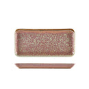 Terra Porcelain Rose Narrow Rectangular Platter 27 x 12.5cm pack of 6