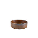 Terra Porcelain Rustic Copper Presentation Bowl 13cm pack of 6