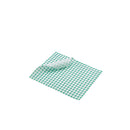 Greaseproof Paper Green Gingham Print 25 x 20cm pack of 1