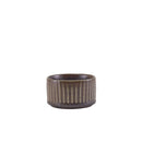 Terra Porcelain Black Fluted Ramekin 7cl/2.5oz Per Case of 12