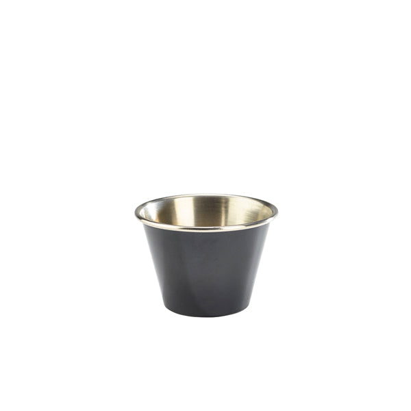 GenWare Black Stainless Steel Ramekin 71ml/ 2.5oz pack of 24