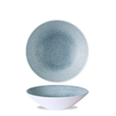 Raku Topaz Blue Evolve Deep Coupe Bowl 7 1/2" Box 6