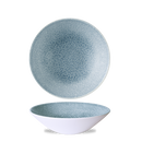 Raku Topaz Blue Evolve Deep Coupe Bowl 8 2/3" Box 6