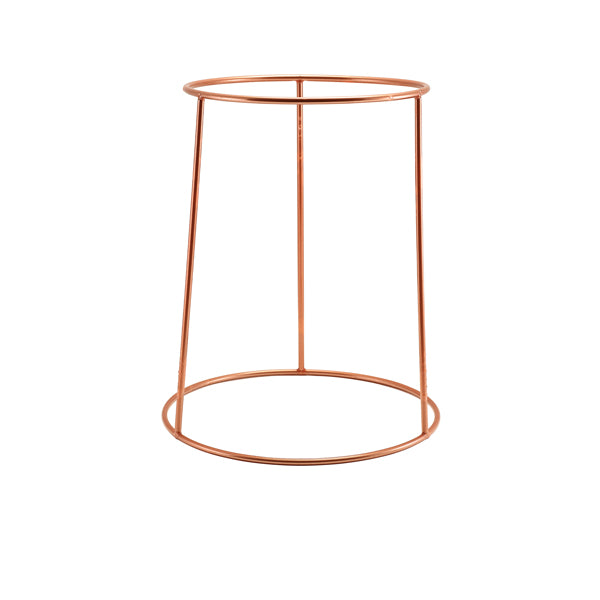 GenWare Copper Anti-Slip Round Buffet Riser 30cm Per Case of 1