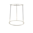 GenWare Silver Anti-Slip Round Buffet Riser 30cm Per Case of 1