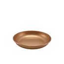 GenWare Copper Vintage Steel Coupe Plate 20cm Per Case of 12