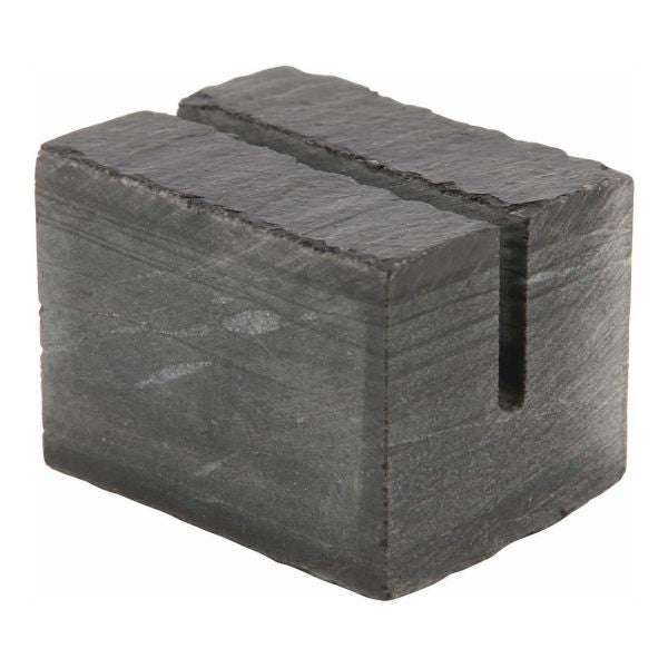 Genware Slate Cube Mini Sign Holder 3 x 2.5cm pack of 1
