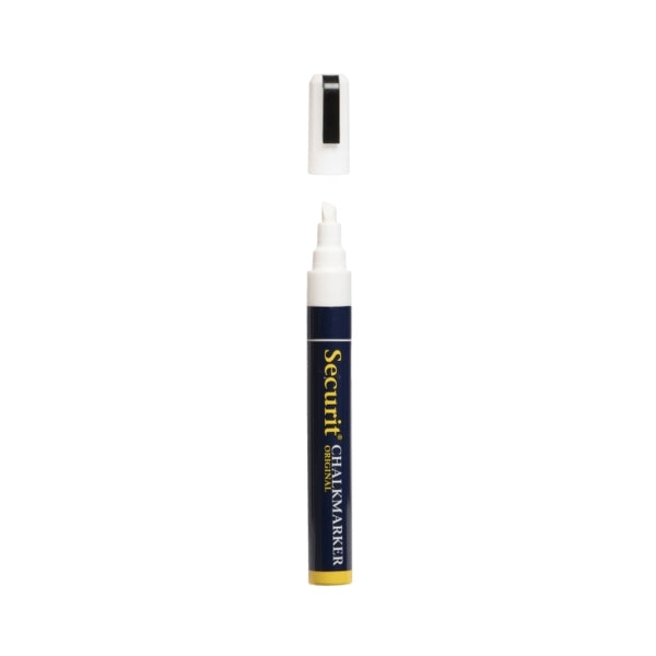 Chalkmarker Single White Medium pack of 1