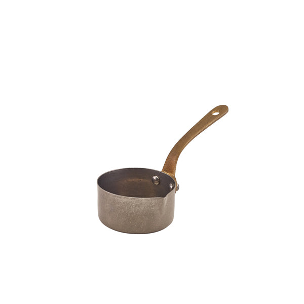 GenWare Vintage Steel Mini Sauce Pan With Lip 7 x 3.75cm Per Case of 6