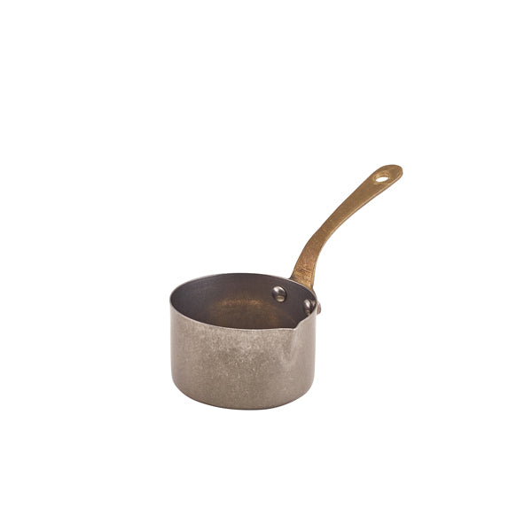GenWare Vintage Steel Mini Sauce Pan With Lip 7.8 x 4.5cm Per Case of 6