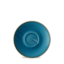 Stonecast Java Blue Cafe Cappuccino Saucer 6.25" Box 12