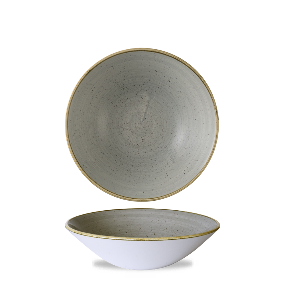 Stonecast Grey Evolve Deep Coupe Bowl 7 1/2" Box 6