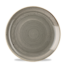 Stonecast Grey Evolve Coupe Plate 10 5/8" Box 12